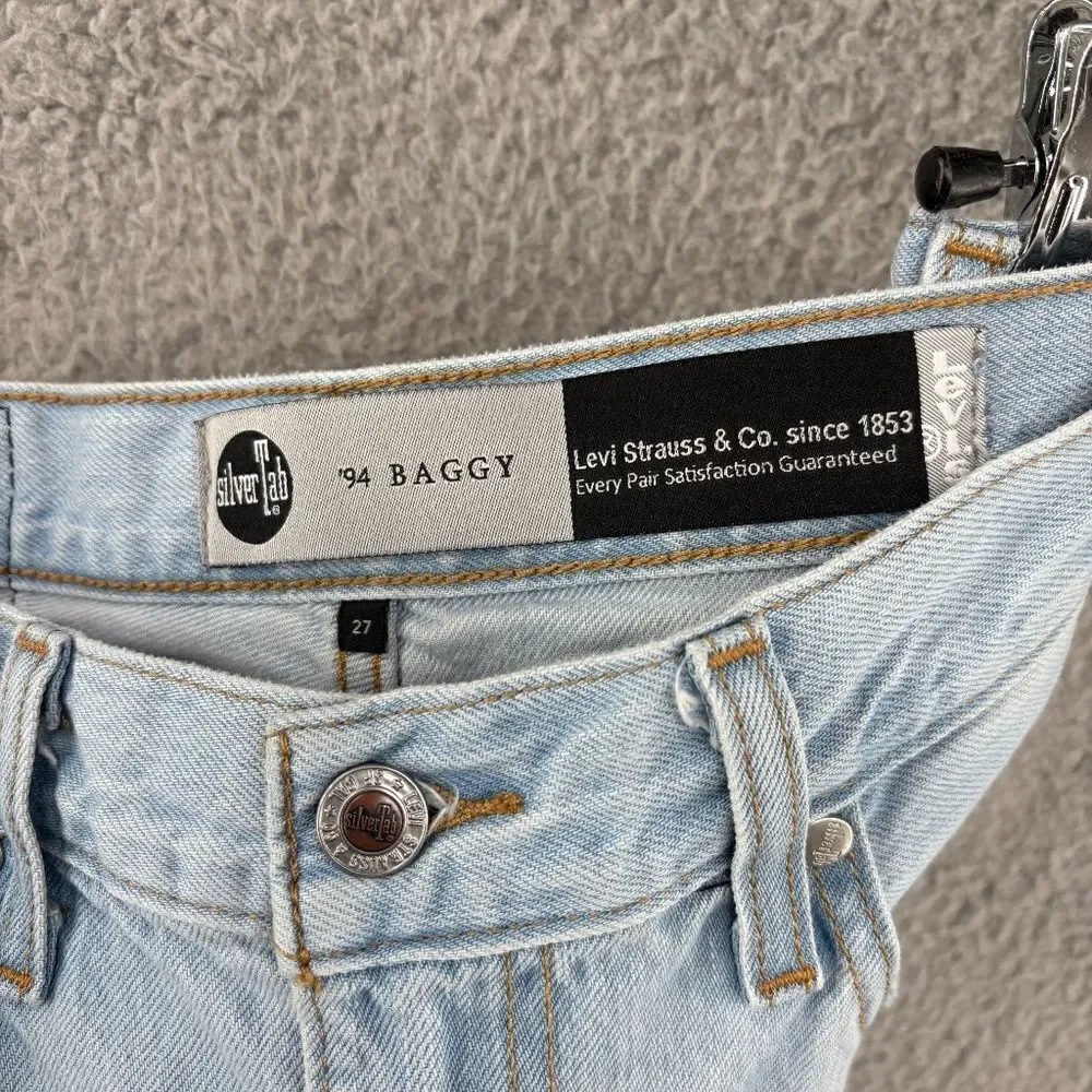 Levi’s Silvertab Silver Tab ‘94 Baggy Jeans Size 27 Light Wash